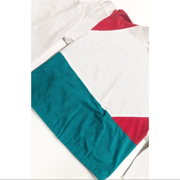 Vintage BegedOr Italia Leather Colorblock Pullover - Picture 3 of 10